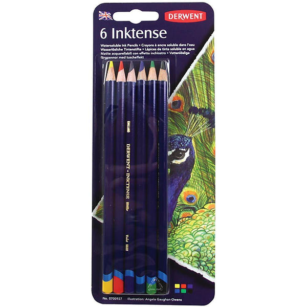 Derwent Inktense Pencil Assorted Pack 6 R700927 - SuperOffice