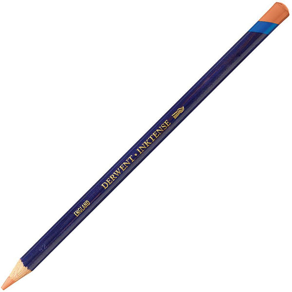 Derwent Inktense Pencil Cadmium Orange Pack 6 2301856 - SuperOffice