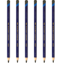Derwent Inktense Pencil Dark Chocolate 1930 Pack 6 2301894 (6 Pack) - SuperOffice