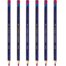 Derwent Inktense Pencil Fuchsia 0700 Pack 6 700909 (6 Pack) - SuperOffice