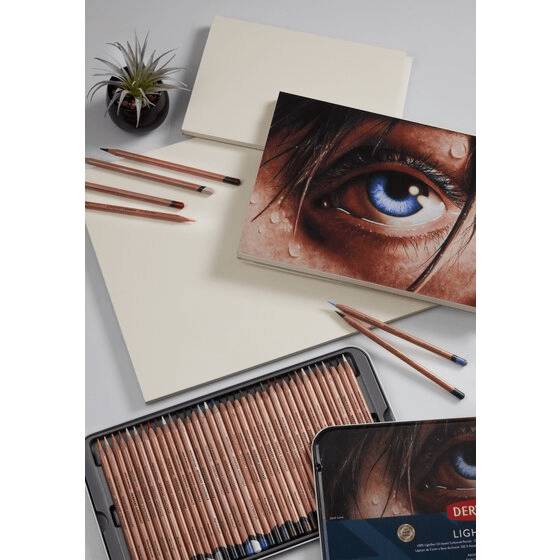 Derwent Lightfast Art Paper Pad Professional 9"x12" Medium 20 Sheets 2305832 - SuperOffice