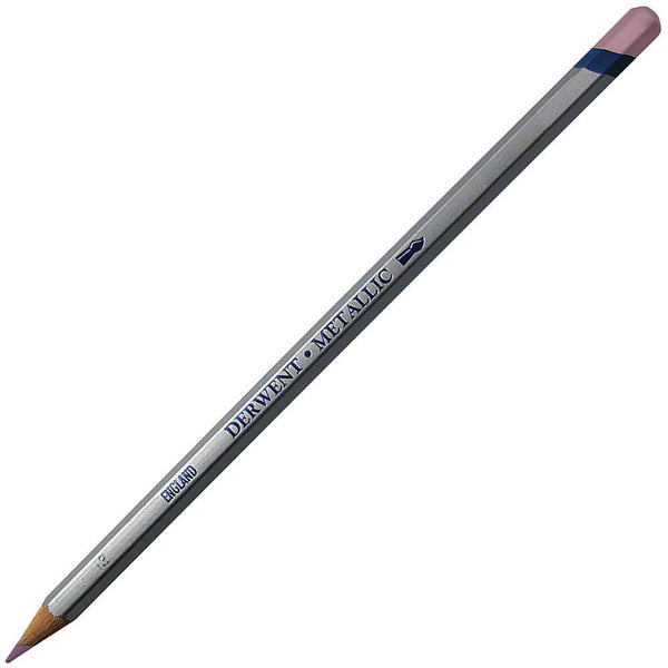 Derwent Metallic Pencil Purple Pack 6 700256 - SuperOffice