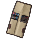 Derwent Pocket Wrap Case Holder For Pencils Portable Travel 2300219 - SuperOffice