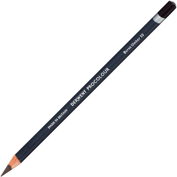 Derwent Procolour Pencil Burnt Umber Pack 6 2302487 - SuperOffice