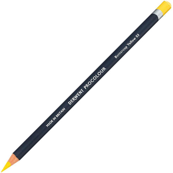 Derwent Procolour Pencil Buttercup Yellow Pack 6 2302435 - SuperOffice