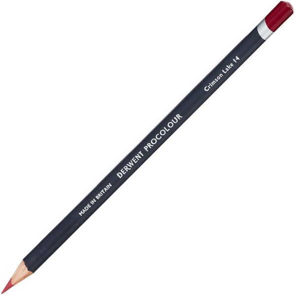 Derwent Procolour Pencil Crimson Lake Pack 6 2302446 - SuperOffice