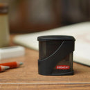 Derwent Twin Hole Sharpener Metal with Lid Container 2 Pack 2306123 (2 Pack) - SuperOffice