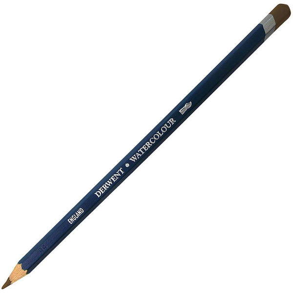 Derwent Watercolour Pencil Vandyke Brown Pack 6 32855 - SuperOffice