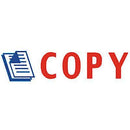 Deskmate Dual Colour Pre-Inked Stamp Copy Blue/Red 0273660 - SuperOffice