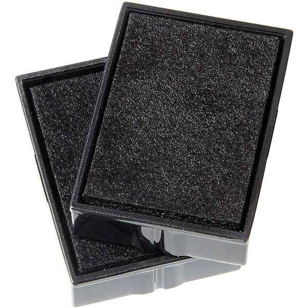 Deskmate Ink Pad Replacement For Mini Dater 2 Pack Black 49602 - SuperOffice