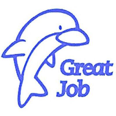 Deskmate Merit Stamp Great Job Violet 0284830 - SuperOffice