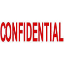 Deskmate Pre-Inked Stamp Confidential Red 0273530 - SuperOffice