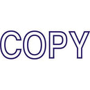 Deskmate Pre-Inked Stamp Copy Blue 0402132 - SuperOffice