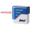 Deskmate Pre-Inked Stamp Invoiced Red 49590 - SuperOffice