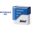 Deskmate Pre-Inked Stamp Referance No. Blue 49591 - SuperOffice