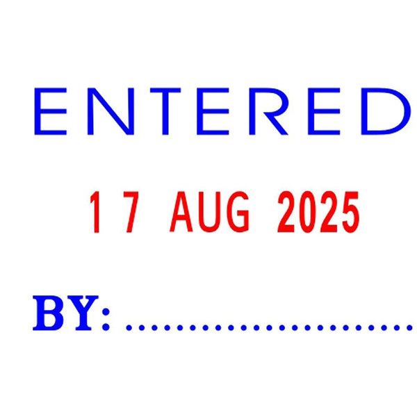 Deskmate Self-Inking Dater Entered 0316070 - SuperOffice