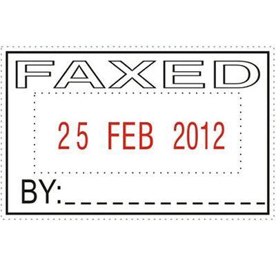 Deskmate Self-Inking Dater Faxed 0316080 - SuperOffice