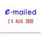 Deskmate Self-Inking Stamp Emailed And Date Bl RP2441LX - SuperOffice