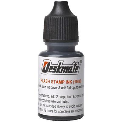 Deskmate Stamp Ink Refill 10Ml Black 0273750 - SuperOffice