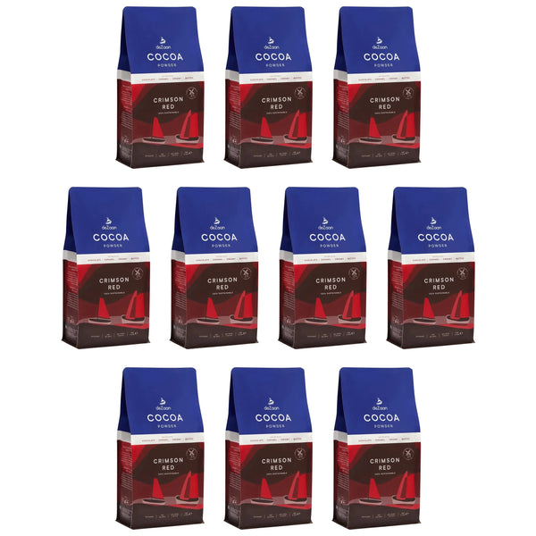 deZaan Crimson Red Cocoa Powder 1kg 10 Pack Bulk OLAMCR - SuperOffice