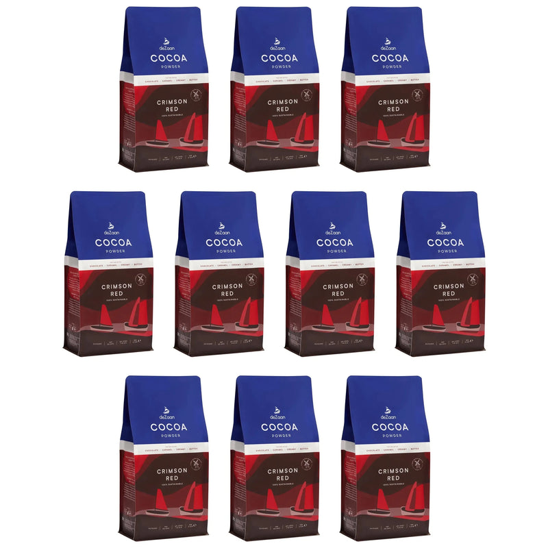 deZaan Crimson Red Cocoa Powder 1kg 10 Pack Bulk OLAMCR - SuperOffice
