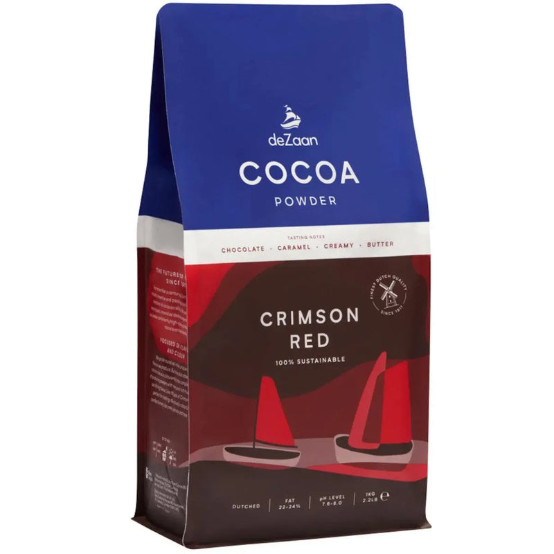 deZaan Crimson Red Cocoa Powder 1kg 10 Pack Bulk OLAMCR - SuperOffice