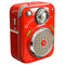 Divoom Beetle FM Radio Bluetooth Portable Speaker Red Beetle-Red - SuperOffice