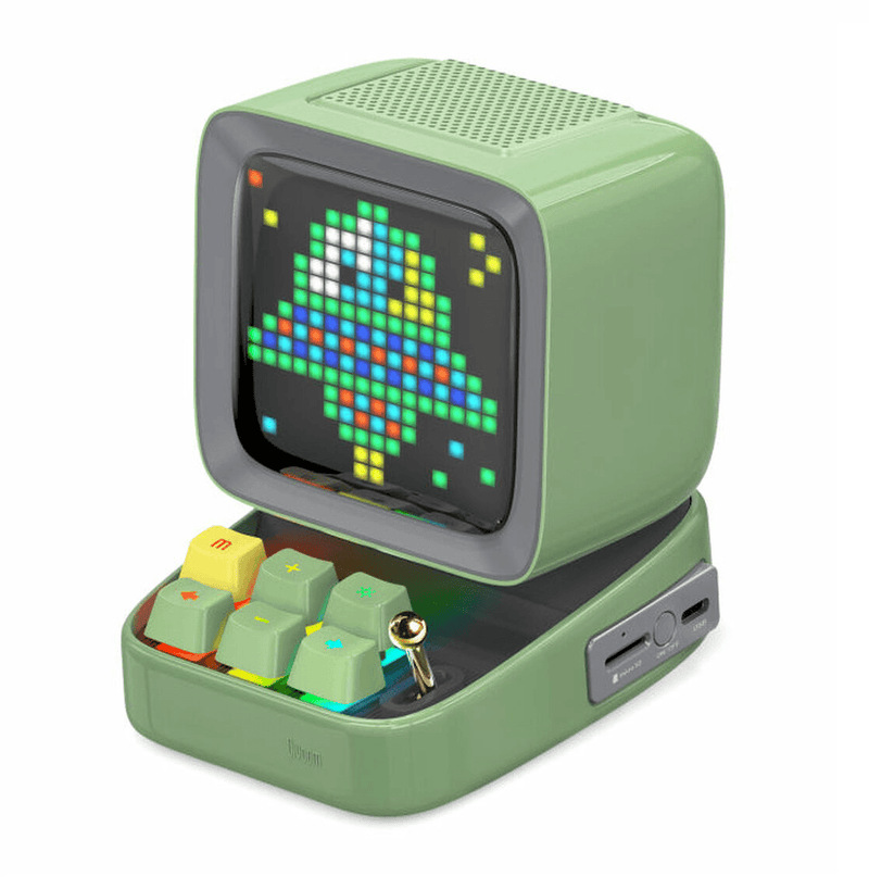 Divoom Ditoo Plus Pixel Art Display Bluetooth Speaker Green 90100058176 - SuperOffice