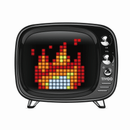 Divoom Tivoo Pixel Art LED Display Bluetooth Speaker Black Tivoo-Black - SuperOffice