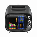 Divoom Tivoo Pixel Art LED Display Bluetooth Speaker Black Tivoo-Black - SuperOffice