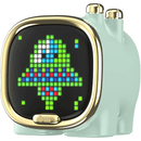 Divoom Zooe Mini Pixel Art Display Bluetooth Speaker Alarm Clock Green Zooe-Green - SuperOffice