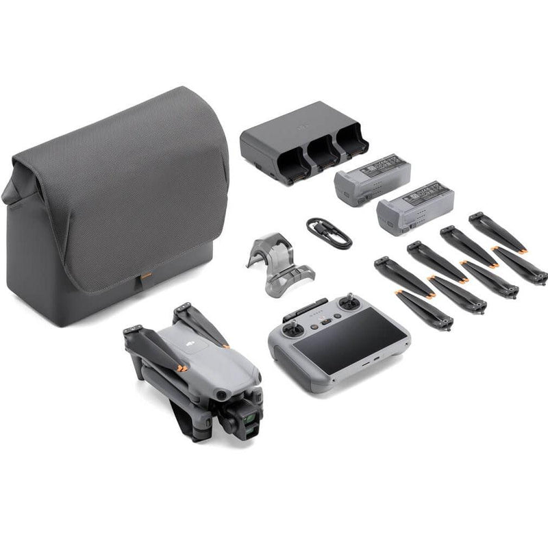 DJI Air 3 4K Drone Fly More Combo Kit RC Controller 2 Batteries Bag CP.MA.00000693.01 - SuperOffice