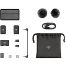 DJI Mic Digital Wireless Microphone Kit for Camera & Smartphone CP.RN.00000198.03 - SuperOffice