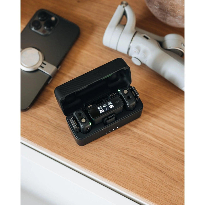 DJI Mic Digital Wireless Microphone Kit for Camera & Smartphone CP.RN.00000198.03 - SuperOffice