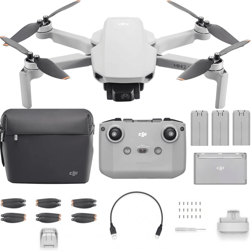 DJI Mini 2 SE Drone Camera Fly More Combo Bundle Kit Batteries Bag CP.MA.00000574.01 - SuperOffice