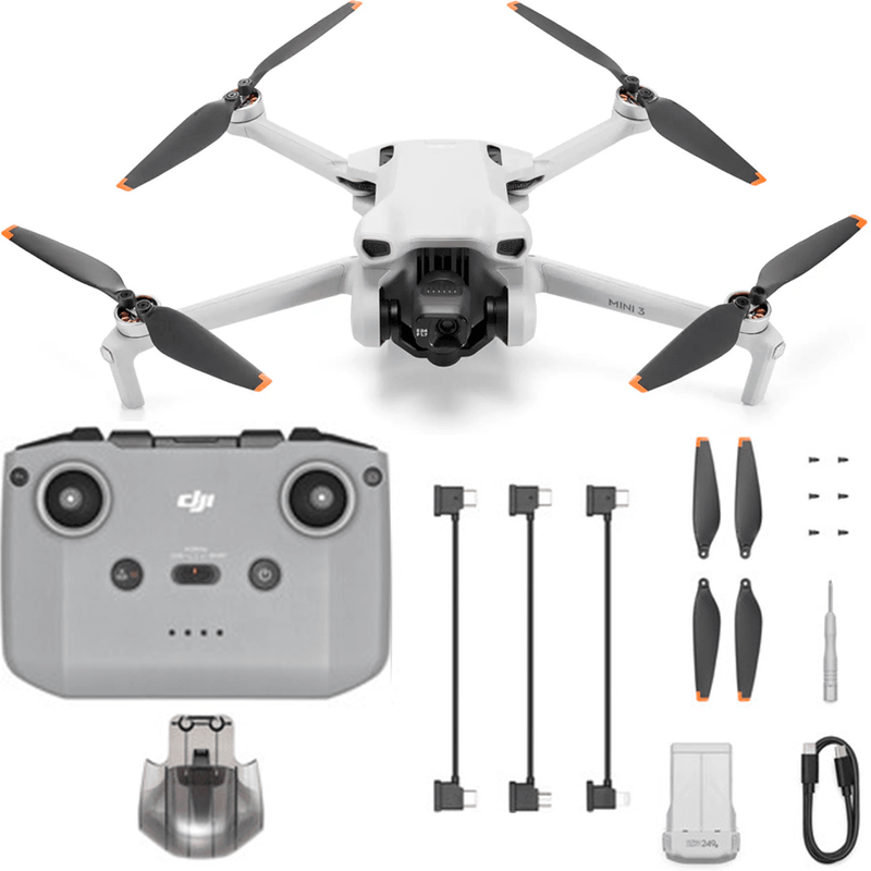 DJI Mini 3 Aerial Drone Camera with RC-N1 Remote Controller Set CP.MA.00000584.01 - SuperOffice