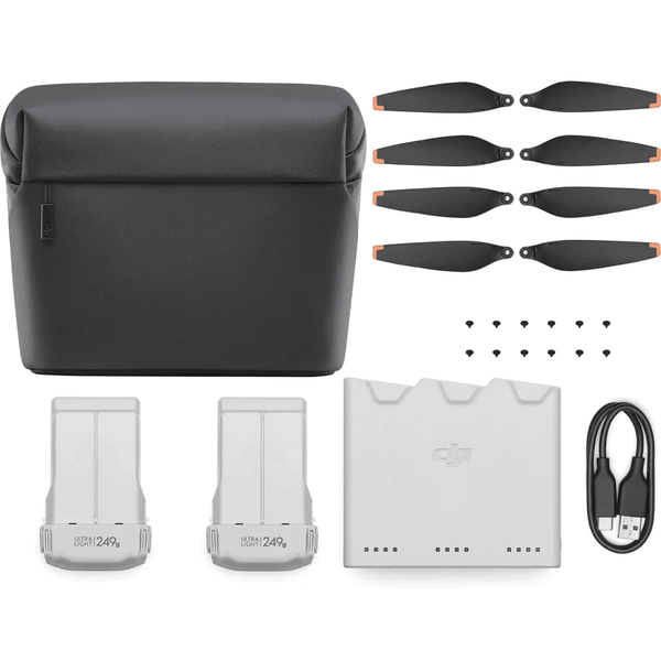 DJI Mini 3 Pro Aerial Drone Fly More Kit Battery Propeller Bag Charge Hub CP.MA.00000495.01 - SuperOffice