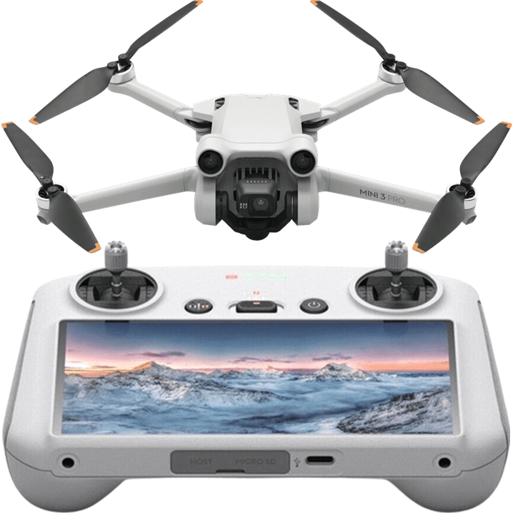 DJI Mini 3 Pro Aerial Drone With DJI RC Controller CP.MA.00000492.01 - SuperOffice