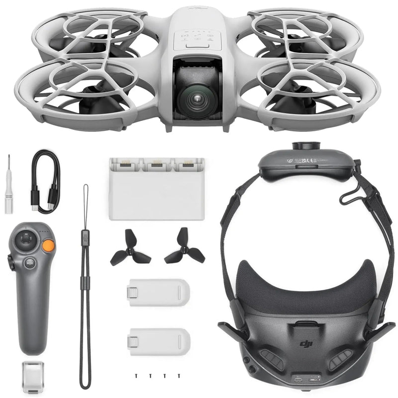 DJI Neo FPV Fly More Combo 4K HD Video with Motion Controller Goggles CP.FP.00000186.01 - SuperOffice