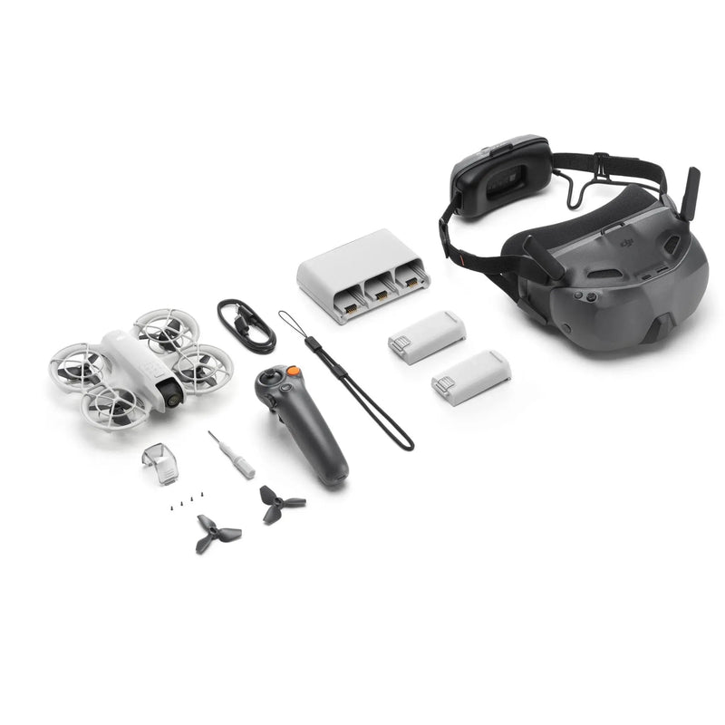 DJI Neo FPV Fly More Combo 4K HD Video with Motion Controller Goggles CP.FP.00000186.01 - SuperOffice