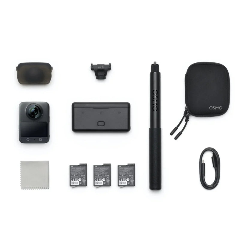 DJI Osmo 360 Adventure Combo Action Camera Black CP.OS.00000442.01 - SuperOffice