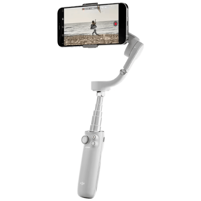 DJI Osmo Mobile OM 5 Phone Holder Gimbal Stabiliser Tripod Stick Athens Grey CP.OS.00000167.01 - SuperOffice