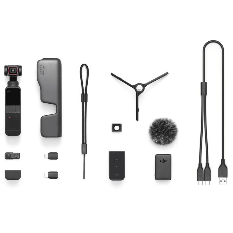 DJI Osmo Pocket 2 Camera Creators Combo Set 4K Recorder 3-Axis Gimbal Stabiliser CP.OS.00000121.02 - SuperOffice