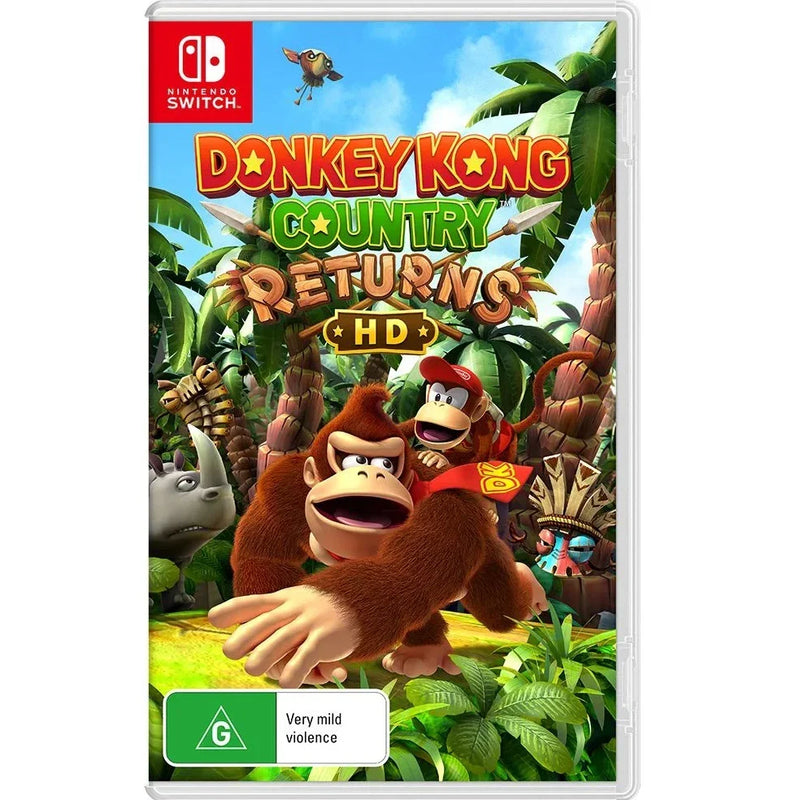 Donkey Kong Country Returns HD Nintendo Switch Game 9318113988209 - SuperOffice