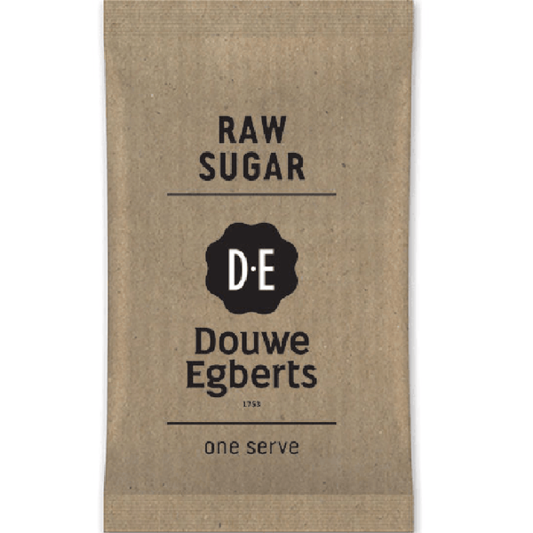 Douwe Egberts Single Serve Sachet Raw Sugar 3G Pack 2000 1671832 - SuperOffice