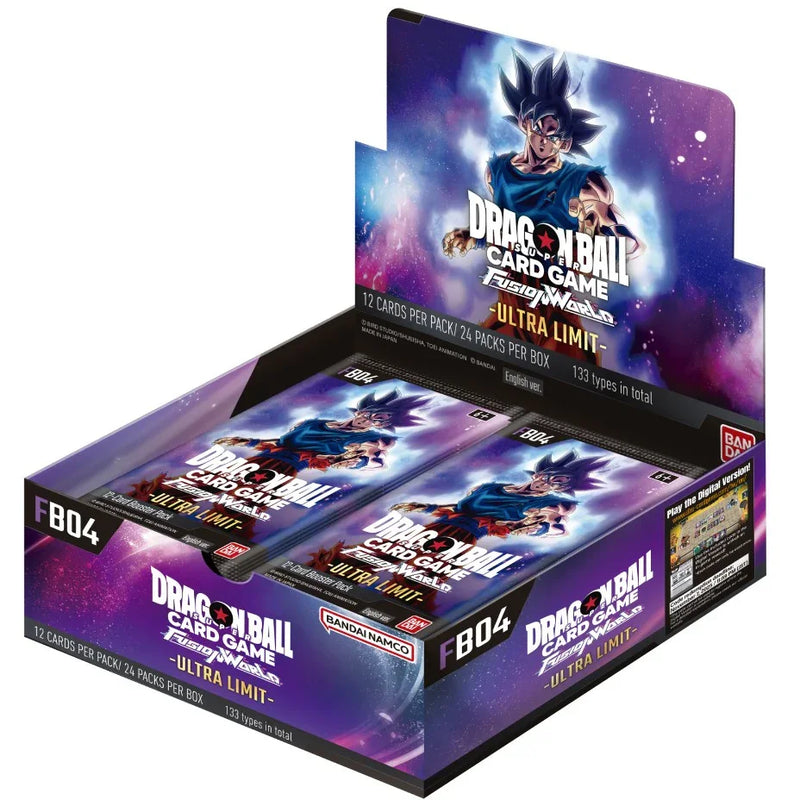 Dragon Ball Super Card Game: Fusion World – Ultra Limit Booster Box [FB04] 2746343 - SuperOffice