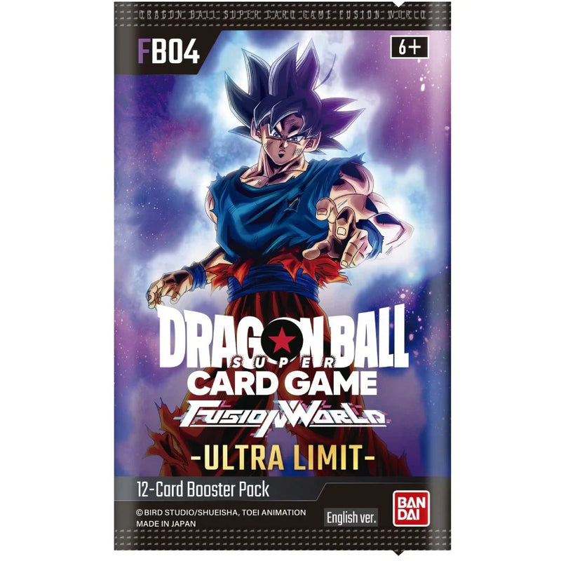 Dragon Ball Super Card Game: Fusion World – Ultra Limit Booster Box [FB04] 2746343 - SuperOffice