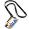Durable Card Holder Deluxe Acrylic Duo With Necklace 820858 - SuperOffice