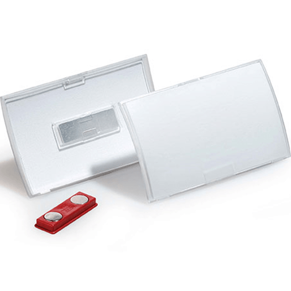 Durable Click Fold Name Badge With Magnet Box 10 821519 - SuperOffice