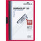 Durable Duraclip Document File Portrait 30 Sheet Capacity A4 Red 220003 - SuperOffice